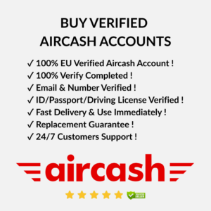 Buy Verified Aircash Accounts
