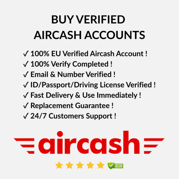 Buy Verified Aircash Accounts