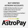 Buy Verified AstroPay Accounts