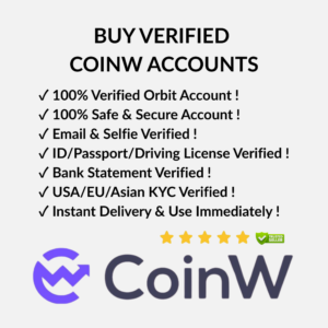 Buy Verified CoinW Accounts