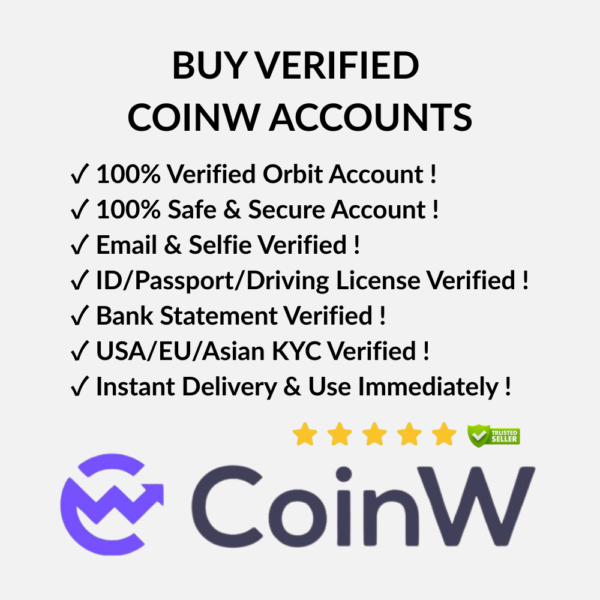 Buy Verified CoinW Accounts