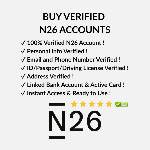 Buy Verified N26 Accounts