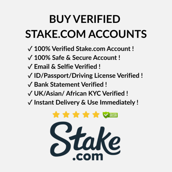 Buy Verified Stake.com Accounts
