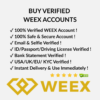Buy Verified WEEX Accounts