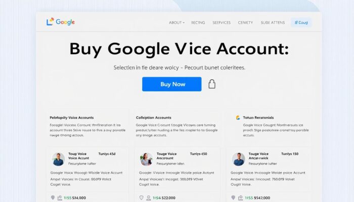 Buy Google Voice Accounts